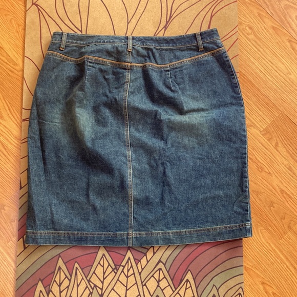 Venezia blue Jean skirt plus size unique - Picture 6 of 10